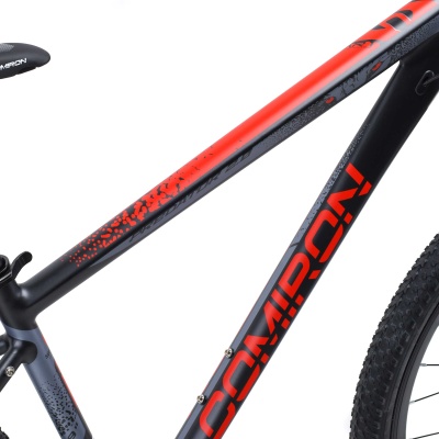 Велосипед COMIRON PREDATOR, 27,5", 11 скоростей, (17 рама), черно-красный в Магазине Спорт - Пермь