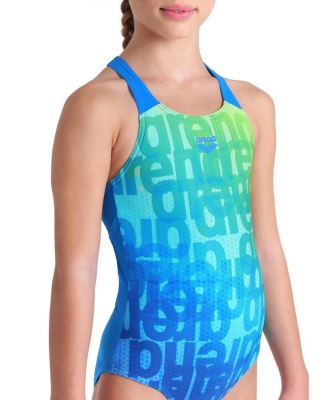 Купальник детский Arena MULTI COLOURS V JR, 009007 808, blue riv multi-blue riv в магазине Спорт - Пермь