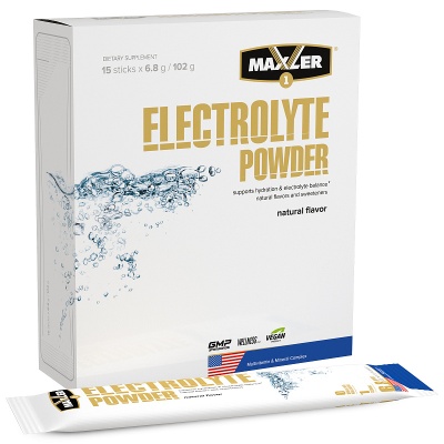 Maxler Electrolyte Powder (1 упаковка x 6.8 грамм) в магазине Спорт - Пермь