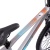 Велосипед COMIRON RAPID R20Ch, 20”(рама 11,5), цвет хром/сланцево-серый/оранжево-голубой неон в Магазине Спорт - Пермь