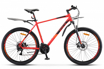 Велосипед Stels Navigator 745 MD V010 27.5" 2021 красный