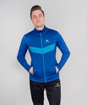 Разминочная куртка NORDSKI BASE True Blue/Blue NSM810797 в Магазине Спорт - Пермь
