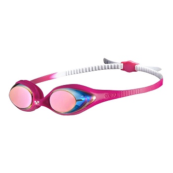 Очки для плавания для юниоров ARENA SPIDER JR MIRROR 1E362 019 white-pink-fuchsia в магазине Спорт - Пермь