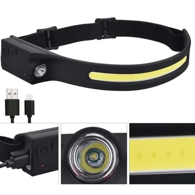 Фонарь налобный LED Огонь НТ-116/Р-G28/5808A/BL-G28, аккумуляторный Фонарь налобный LED Огонь НТ-116/Р-G28/5808A/BL-G28, аккумуляторный