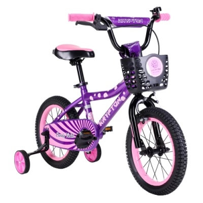 Велосипед Krypton Cangy Dream KC02VP14, 14", фиолетовый-розовый в Магазине Спорт - Пермь