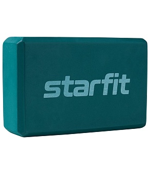 Блок для йоги Starfit YB-200, 22,5х15х8 см, цвет изумрудный в Магазине Спорт - Пермь