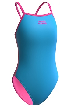 Слитный юниорский купальник Mad Wave Nera lining Anti-сhlor M0105 07 в магазине Спорт - Пермь