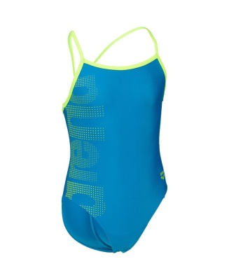 Купальник детский Arena LOGO KIDS ONE PIECE 003605 800 бирюзовый в магазине Спорт - Пермь
