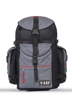 Рюкзак ТАЙФ KAILER-2, 55 литров, черный/серый