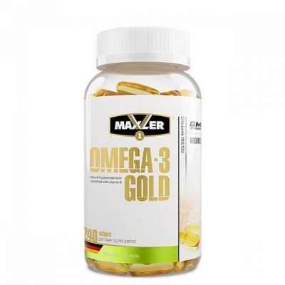 Maxler Omega-3 Gold (240 капcул) в магазине Спорт - Пермь