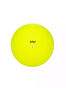 Мяч для художественной гимнастики глянцевый Solo «Лайм неон» BGLN-107