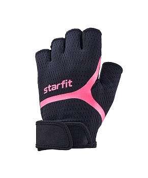 Перчатки для фитнеса Starfit WG-103 черно-малиновые в Магазине Спорт - Пермь
