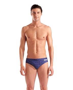 Мужские плавки Arena SNAKESKIN SWIM BRIEFS 010162 700 синий в магазине Спорт - Пермь