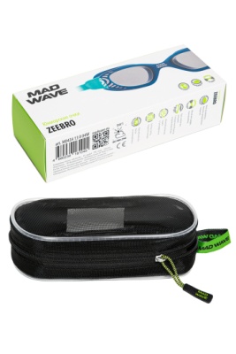 Очки для плавания для юниоров Mad Wave Zeebro, M0434 13 0 04W, Blue в магазине Спорт - Пермь