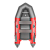 Лодка под мотор Тонар Капитан Т290 (киль+пол красный), серая (С-290SS)
