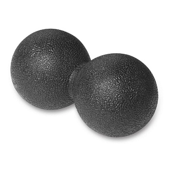 Массажный мяч двойной INDIGO IN330, 12,5x6,3 см, черный в Магазине Спорт - Пермь