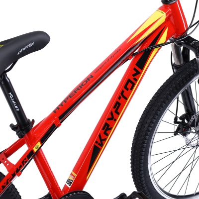 Велосипед  Krypton Hyperion KH10R, 24", 7 скоростей, цвет огненный феррари в Магазине Спорт - Пермь
