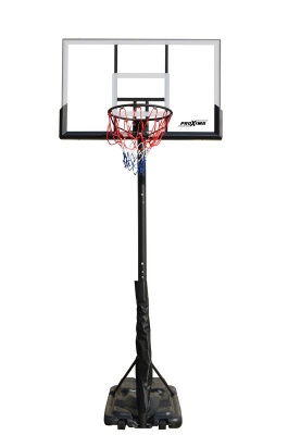 Стойка баскетбольная мобильная PROXIMA 50", S025S, поликарбонат			