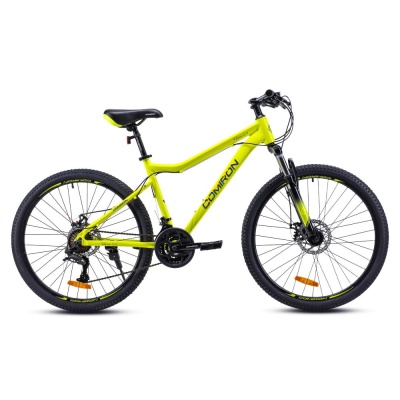 Велосипед COMIRON  FLAME 26", 21 скорость (рама 17), зеленый лайм в Магазине Спорт - Пермь