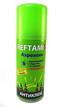 Репеллент Рефтамид Экстра Антиклещ (усиленный), 100 мл