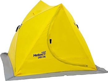 Палатка зимняя двускатная Helios Delta yellow