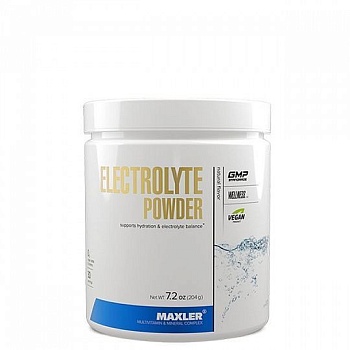 Maxler Electrolyte Powder, банка 204 гр в магазине Спорт - Пермь