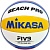 Мяч для пляжного волейбола Mikasa BV550C синтетическая кожа, размер 5