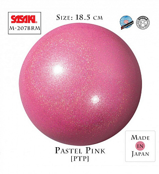Мяч для художественной гимнастики Sasaki M-207 BRM-F MЕТЕОР, PTP