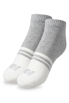 Носки короткие ANTA CROSS-TRAINING, артикул  89917354-2, цвет серый/белый  в Магазине Спорт - Пермь