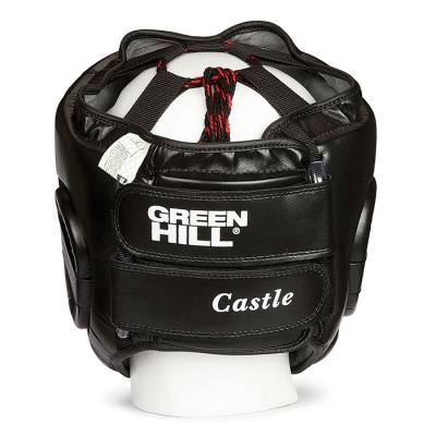 Шлем боксерский Green Hill CASTLE (HGC-9014), черный в магазине Спорт - Пермь
