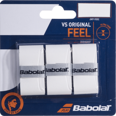 Овергрип Babolat VS Grip Original WH (3шт), 653040-101, белые