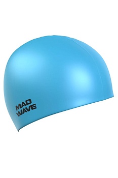 Шапочка для плавания Mad Wave Light Big, взрослая, M0531 13 2 08W, Azure в магазине Спорт - Пермь