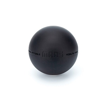 Мяч для МФР 9 см одинарный черный, Original FitTools FT-MARS-BLACK в Магазине Спорт - Пермь