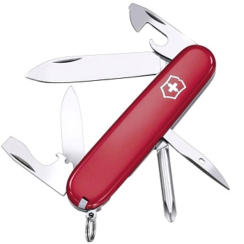 Нож Victorinox Super Tinker, 91 мм, 12 функций, красный, 1.4603