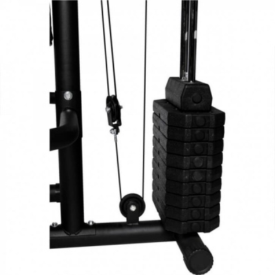 Силовой комплекс со скамьей DFC Homegym D854, стек 45кг в Магазине Спорт - Пермь