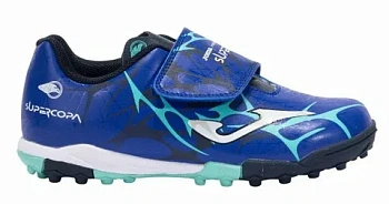 Бутсы футзальная обувь детские JOMA Super Copa JR SCJW2504INV синие