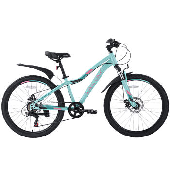 Велосипед TechTeam Katalina, 24" x13", зеленый