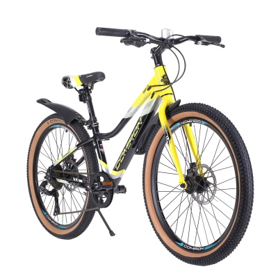 Велосипед COMIRON SMART, 20", 7 скоростей, (рама 10), желтый в Магазине Спорт - Пермь