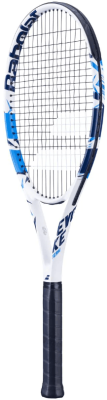 Ракетка для большого тенниса Babolat Evoke Team, 121245, ручка Gr 2, бело-синяя