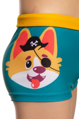 Детские плавки-шорты Mad Wave Bob kids G1 М0243 11, Green в магазине Спорт - Пермь