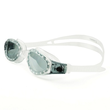 Очки для плавания TORRES Leisure Junior, SW-32200CS, подростковые 8-12лет, дымчатые линзы, прозрачная оправа в магазине Спорт - Пермь