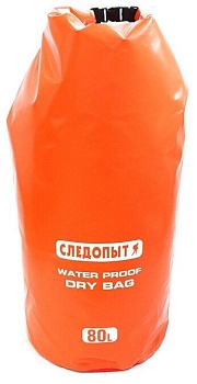 Гермомешок Следопыт Dry Bag 80 литров без лямок, оранжевый