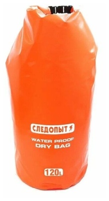 Гермомешок Следопыт Dry Bag, без лямок, 120л, оранжевый