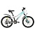 Велосипед TechTeam Elis, 24" x13, 7 скоростей, бирюзовый