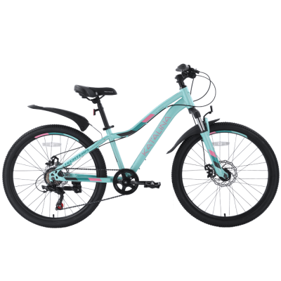 Велосипед TechTeam Katalina, 24" x13", зеленый в Магазине Спорт - Пермь