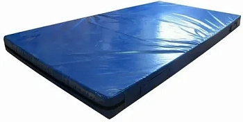Мат гимнастический 2х1х0,8, ПВХ, синий 2х1х0,8, ВИК, синий в Магазине Спорт - Пермь