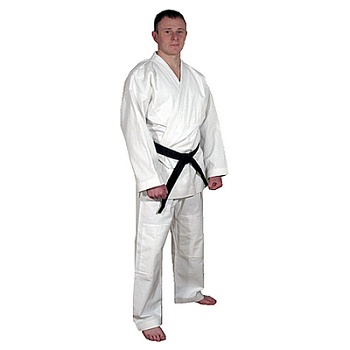 Кимоно для джиу-джитсу, айкидо и рукопашного боя Эквоис, 10 унций, белое в магазине Спорт - Пермь