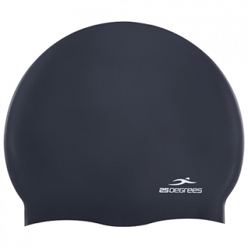 Шапочка для плавания юниорская 25DEGREES 25D21004J, силикон, Nuance Black  в магазине Спорт - Пермь
