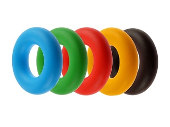 Эспандер кистевой - Кольцо Fortius, нагрузка 40 кг, цвета в ассортименте в Магазине Спорт - Пермь