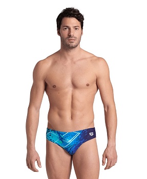 Мужские плавки Arena FUNNY SPOT SWIM BRIEFS, 007205 780, navy multi в магазине Спорт - Пермь